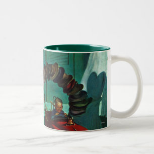 Pet Bridge Tweekleurige Koffiemok