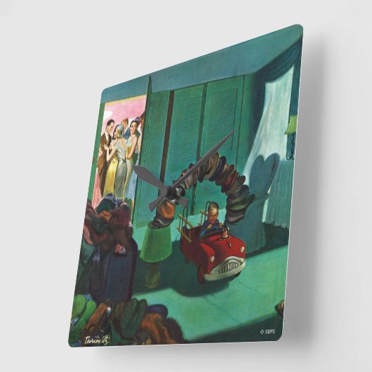 Pet Bridge Vierkante Klok (Hoek)