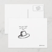 pet briefkaart (Voorkant / Achterkant)