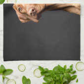 Pet Brown Beagle Dog Theedoek (Gevouwen)