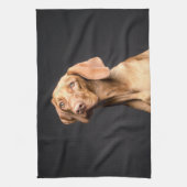Pet Brown Beagle Dog Theedoek (Verticaal)