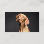 Pet Brown Beagle Dog Visitekaartje (Achterkant)