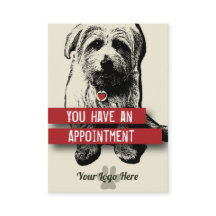 Pet Business Appointment Card - 