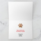 Pet Business Kerstfeestdag Kaart (Binnen)