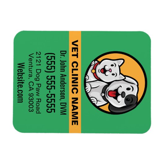 Pet Business Magnet Magneet (Horizontaal)