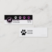 Pet Business Mini-Visitekaartjes Mini Visitekaartje (Voorkant / Achterkant)
