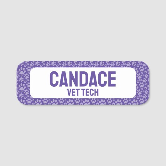 Pet Business Naamplaatje (Voorkant)