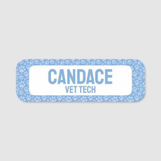 Pet Business Naamplaatje (Voorkant)