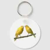 Pet Canary Bird Merchandise Sleutelhanger (Voorkant)