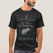 Pet Capybaras Shirt met kerstmis (Voorkant)