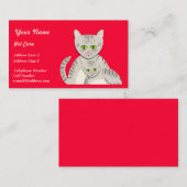 Pet Care Cats Visitekaartje (Voorkant / Achterkant)