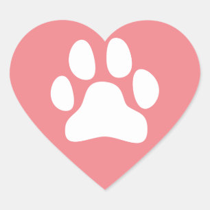 Pet Care Cute Paw Pet Sitting Pet Sitter Hart Sticker