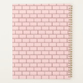 Pet Care Dog Grooming Blush Roze Afspraak Dagboek Planner (Achterkant)