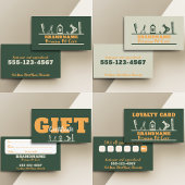 Pet Care Grooming Gift Certificate Visitekaartje