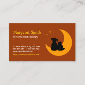Pet Care Pets Sitter Veterinarian visitekaartje (Voorkant)