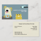 Pet Care Professional Visitekaartje (Voorkant / Achterkant)