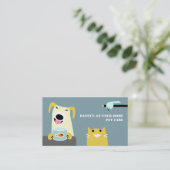 Pet Care Professional Visitekaartje (Staand voorkant)