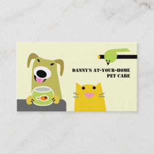 Pet Care Professional Visitekaartje