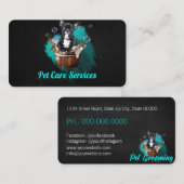 Pet Care Services / Pet Salon Visitekaartje (Voorkant / Achterkant)
