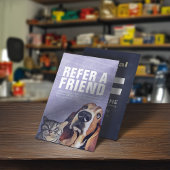 Pet Care Sitting Bathing Grooming Salon Food Shop Aanbevelingskaartje