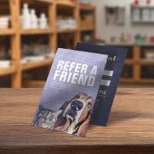 Pet Care Sitting Bathing Grooming Salon Food Shop Aanbevelingskaartje