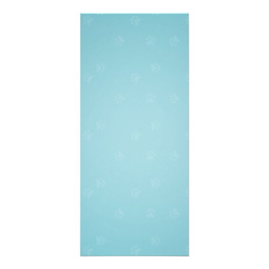 Pet Care Sitting Bathing Grooming Salon Price List Reclamekaart (Achterkant)