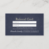 Pet Care Sitting Bathing & Grooming Shop Aanbevelingskaartje (Achterkant)