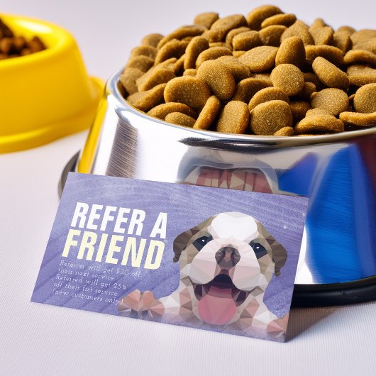 Pet Care Sitting Bathing & Grooming Shop Aanbevelingskaartje