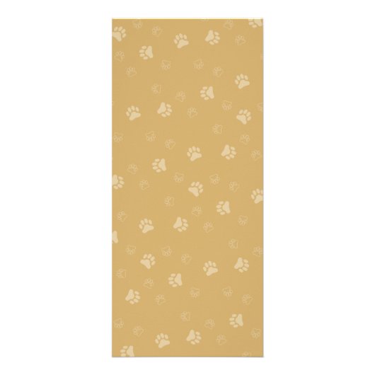 Pet Care Sitting Grooming Beauty Salon-prijslijst Reclamekaart (Achterkant)