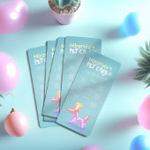 Pet Care Sitting Grooming Beauty Salon-prijslijst Reclamekaart