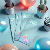 Pet Care Sitting Grooming Beauty Salon-prijslijst Reclamekaart