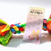 Pet Care Sitting Grooming Beauty Salon-prijslijst Reclamekaart