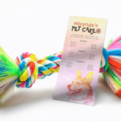 Pet Care Sitting Grooming Beauty Salon-prijslijst Reclamekaart