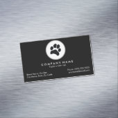 Pet Care Veterinarian Magnetic Visitekaartje Magnetisch Visitekaartje (Voorbeeld)