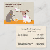 Pet Care Visitekaartje (Voorkant / Achterkant)