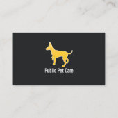 Pet Care Visitekaartje (Achterkant)