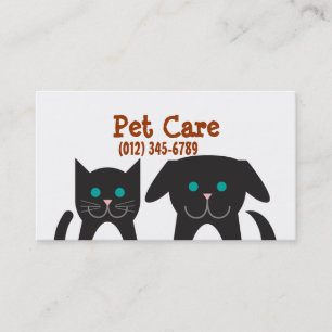 Pet Care Visitekaartje