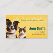 Pet Care Visitekaartje (Voorkant)