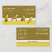 Pet Care visitekaartje (Voorkant / Achterkant)