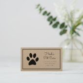 Pet Care Visitekaartje (Staand voorkant)