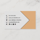 Pet Care Visitekaartje Met Kat en Hond (Achterkant)