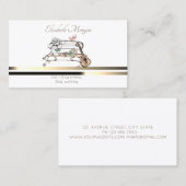 Pet Care, Zitten, Grooming White Visitekaartje (Voorkant / Achterkant)