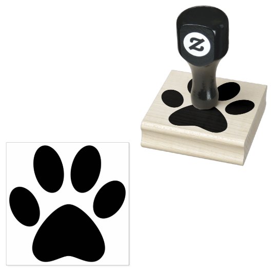Pet cat dog eenvoudig, laag afdrukken, laag rubberstempel (Gestempeld)