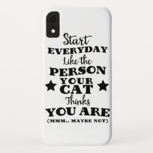 Pet Cat Funny Quote Case-Mate iPhone Case