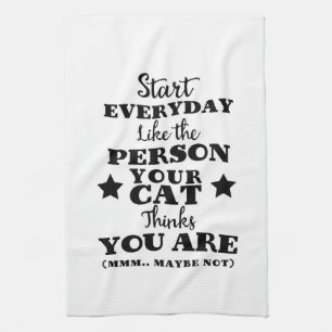 Pet Cat Funny Quote Theedoek