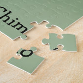 Pet Cat Photo Afbeelding Gepersonaliseerde Sjabloo Legpuzzel (Zijkant)