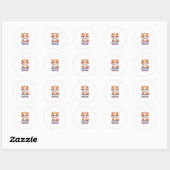 Pet Cat Ronde Sticker (Vel)