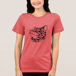 Pet Cat Tri-Blend Shirt
