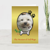 Pet Christmas Kaart (Voorkant)
