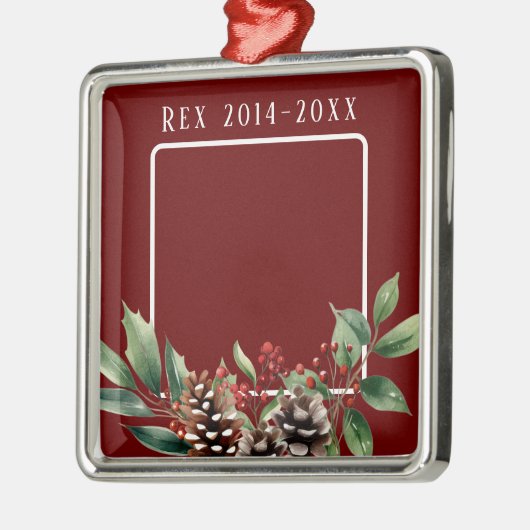 Pet Christmas Memorial Ornament (Links)